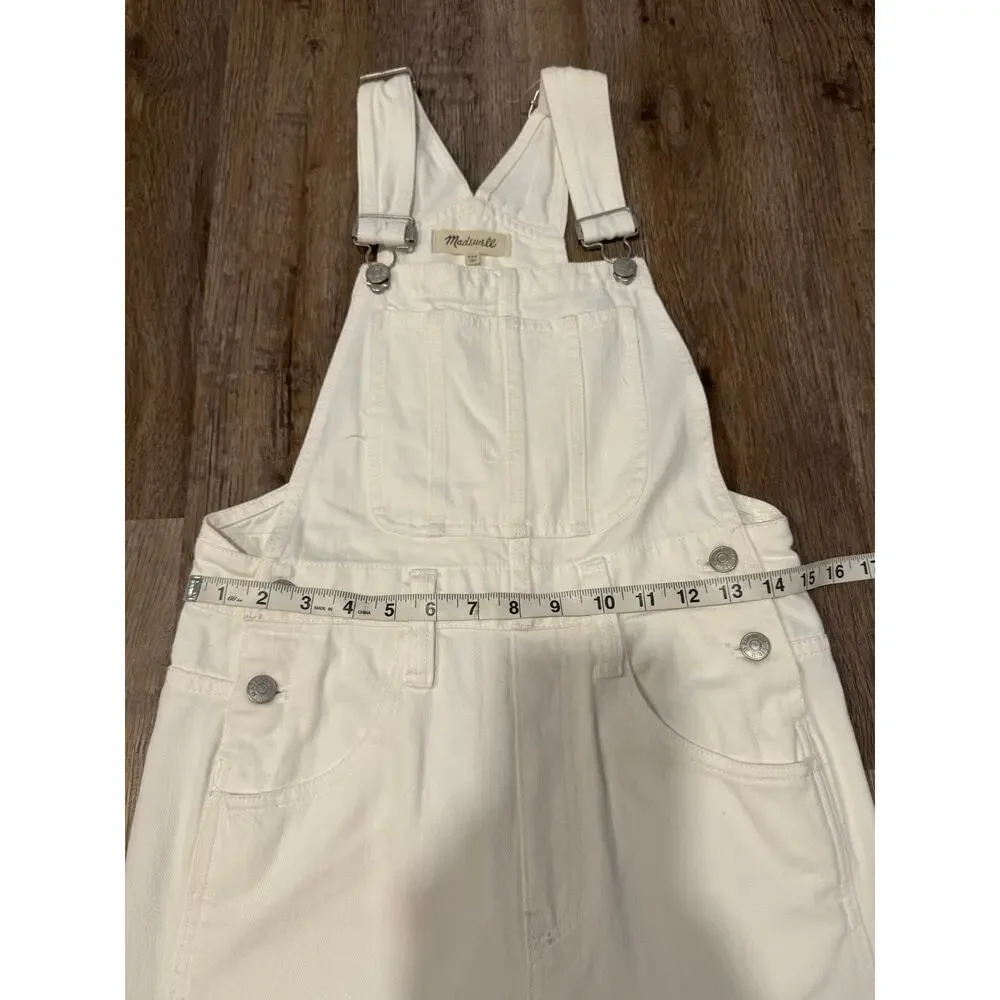 Madewell Women’s Straight-Leg Overalls Size XXS - Picture 6 of 9